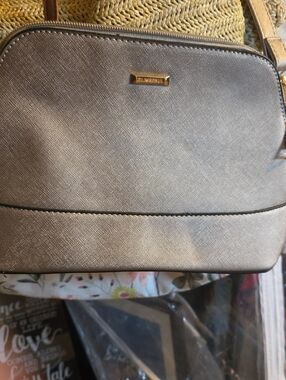 ELim & PAUL Metallic Gold Crossbody Shoulder Bag